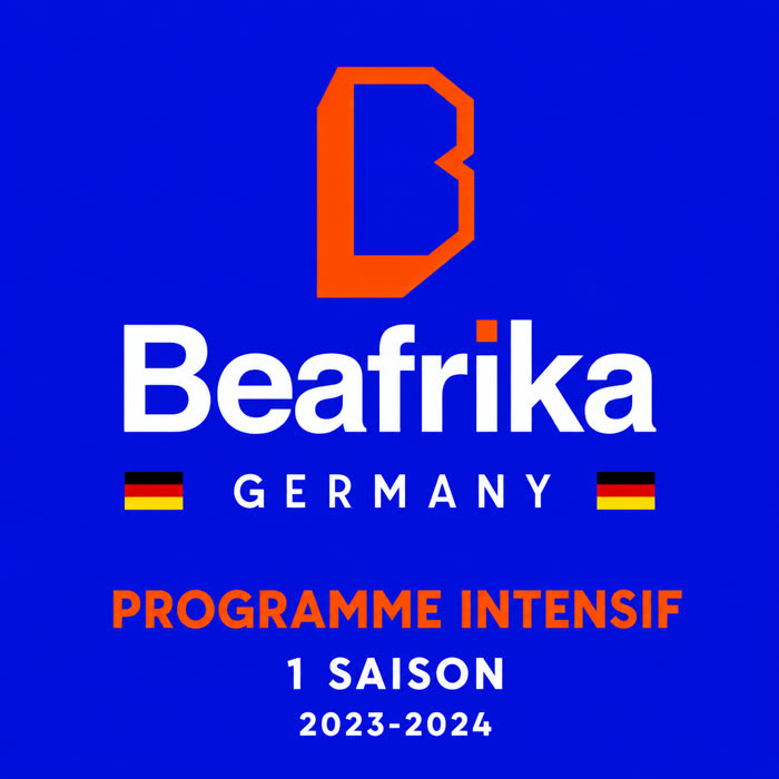Flyer for the Beafrika Germany Intensive Programme, 2023-2024 season